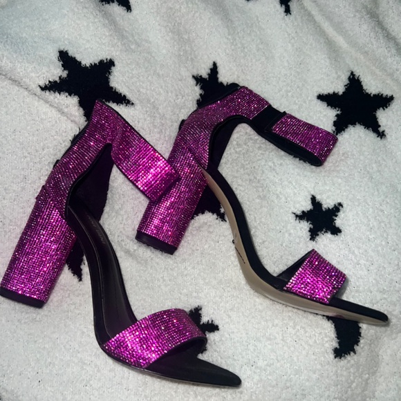 Gianni Bini Ronilynn Bling Jewel Embellished Dress Sandals - Picture 2 of 5